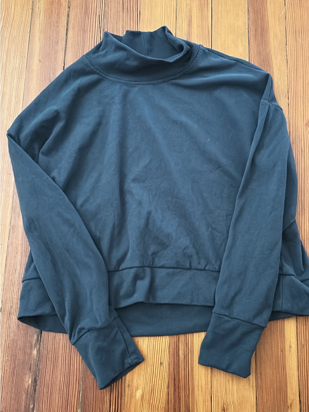 Zella Black Cowl Neck Pullover Sweater